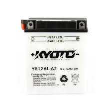 Batteria auto KYOTO Moto YB12AL A2 EN PIOMBO 12V 12Ah 165A